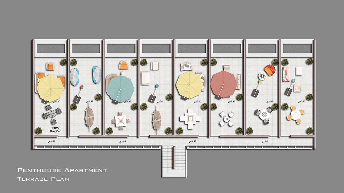 3D apartment plan