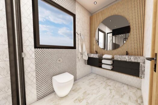 3+1 Twin Villa only 10 Km away from Kyrenia