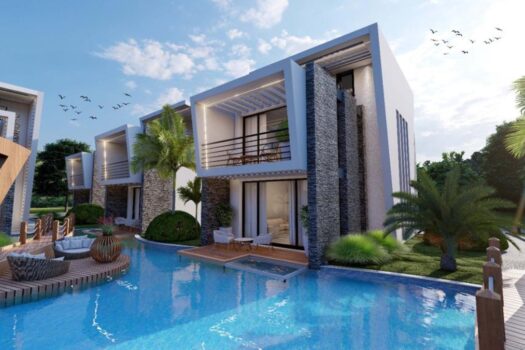 3+1 Twin Villa only 10 Km away from Kyrenia