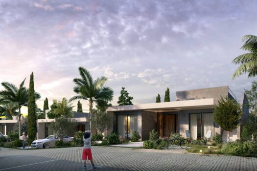 3+1 Villa in a Luxury Seafront Project