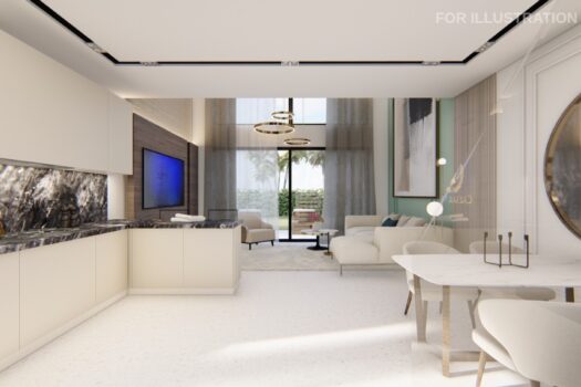 3+1 Quatro Villa in Luxurious Seaside Residence