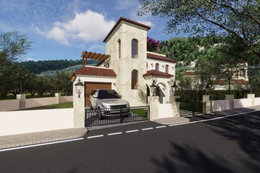 3+1 Classic Mediterranean Style Villa