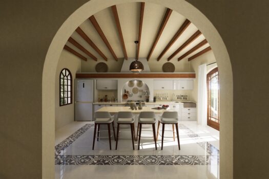 3+1 Classic Mediterranean Style Villa