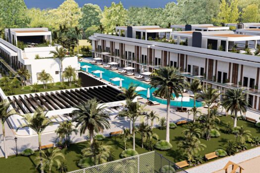 2 BR pool investment apartment
