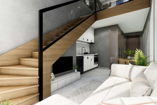 1BR LOFT apartment in a Boutique Project